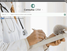 Tablet Screenshot of consultacrm.com.br